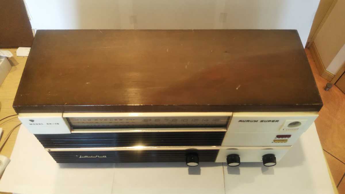 タイヘイ真空管ラジオ(日本硝子工業)、6R-15型(1950年代 タイヘイ真空管ラジオ(日本硝子工業)、6R-15型(1950年代