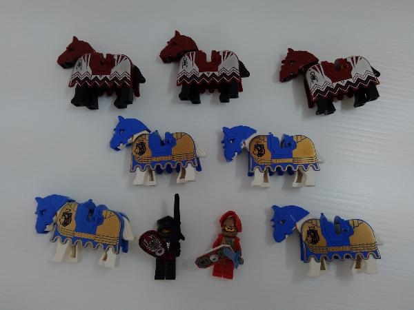 正規品 レゴ ナイトキングダム 8781 ミニフィグ 2個 ＋ 装甲馬 騎馬