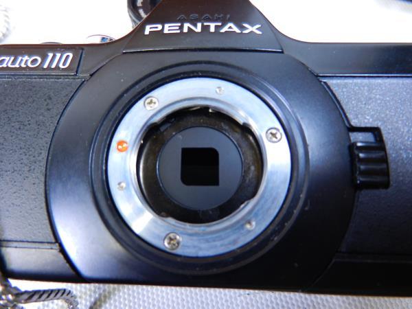 ΠPENTAX AUTO 110 レンズ ストロボセット ペンタックス ビンテージ レトロ コンパクトカメラ 一眼レフ 希少の画像3