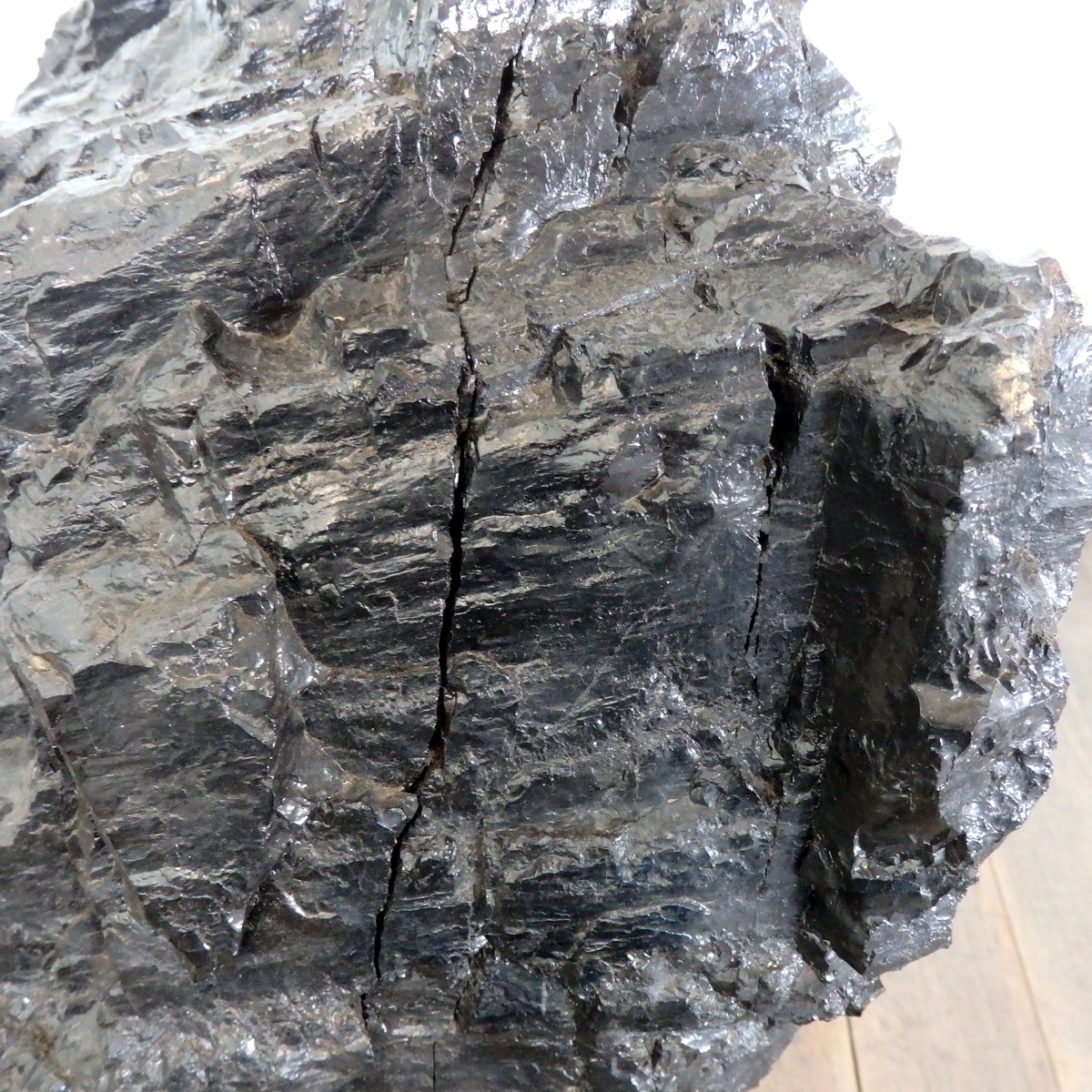 古い 鉱石 石炭 特大 高さ34センチ 18kg 原石 レア_画像5