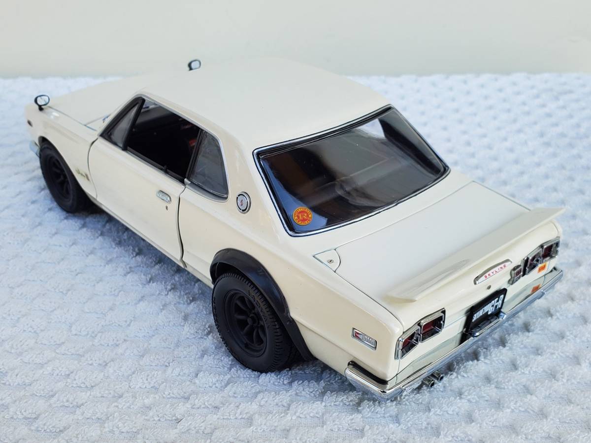 京商 1/18 ドア類開閉 日産 スカイライン ハコスカ GT-R ワタナベ