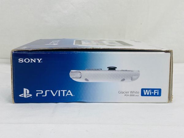 訳あり SONY ソニー PlayStation Vita PSVITA Wi-Fiモデル ホワイト 元箱あり ※アカウント未解除 PCH-2000 II-4Y0404055_画像9