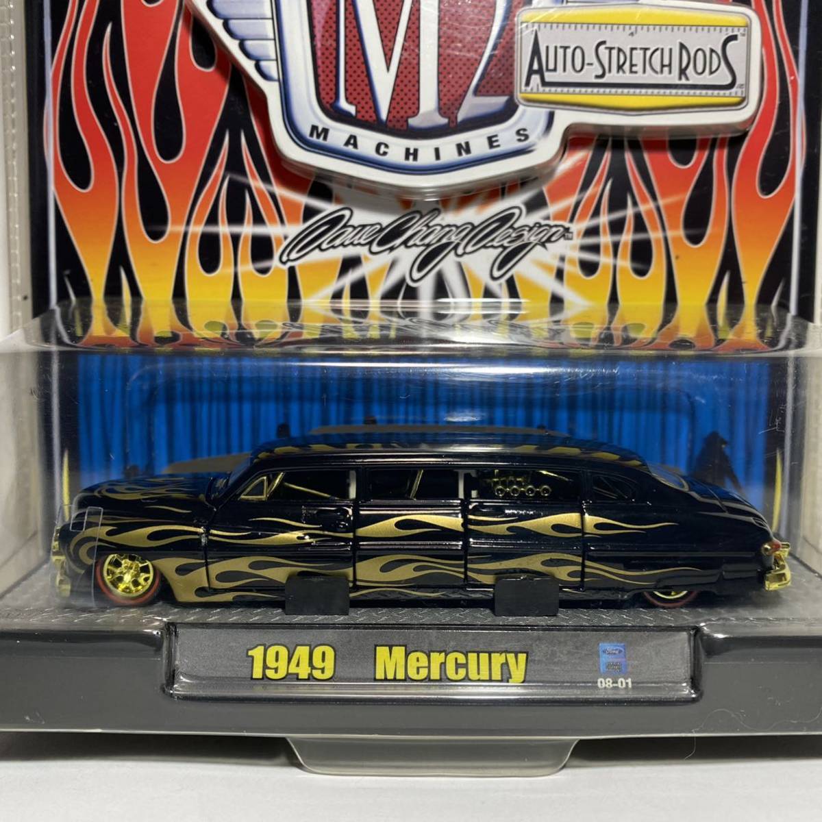M2 1/64 Auto Stretch Rods RELEASE1 1949 MERCURY Chase
