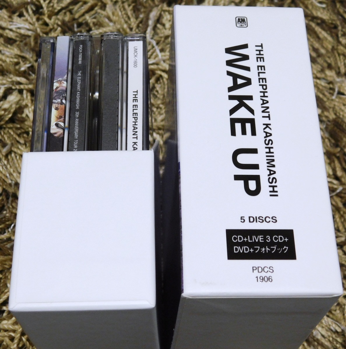 □ エレファントカシマシ WAKE UP デラックス盤 CD+LIVE CD3枚+