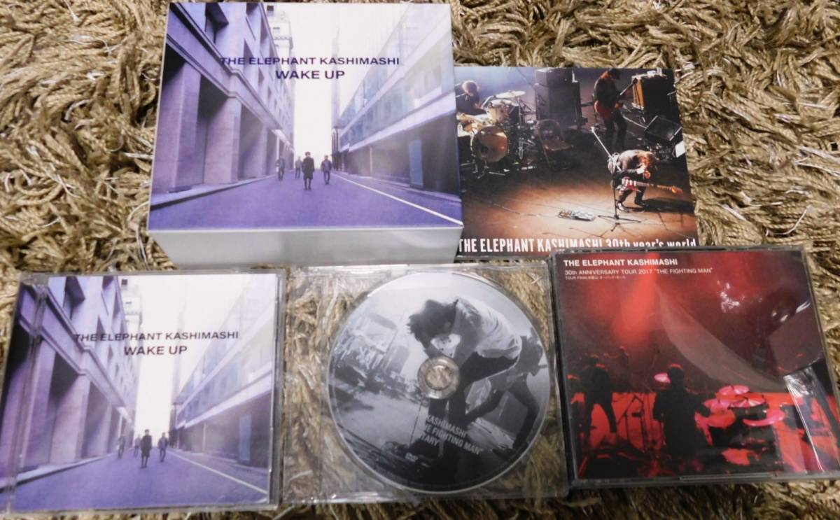□ エレファントカシマシ WAKE UP デラックス盤 CD+LIVE CD3枚+