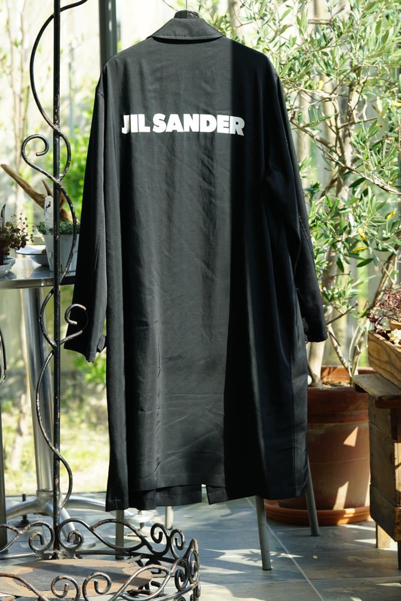 1着でも送料無料】 JIL SANDER 19AW 希少サイズ 48 XL ロゴ スタッフ