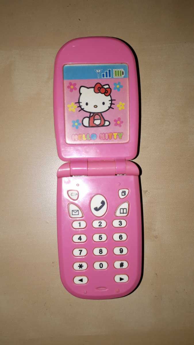 激レア HELLO KITTY ハローキティ ケータイ 携帯 おもちゃ 携帯電話