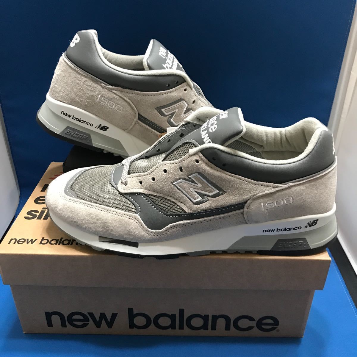 UK製 NEW BALANCE M1500PGL 27.0cm ニューバランス グレー 新品未使用