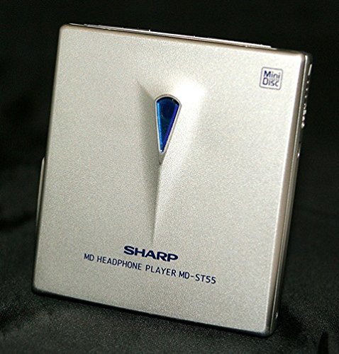 【 良品】 SHARP シャープ MD-ST55-S アークティックシルバー ポータブルMDプレーヤー（