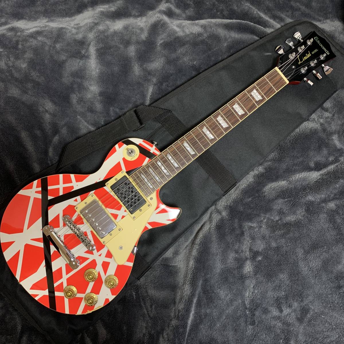 8203 Edwards E-LP-48S エレキギター 送料無料 匿名配送 Yahoo!オークション - 送料無料) Edwards レスポール E-LP-48S