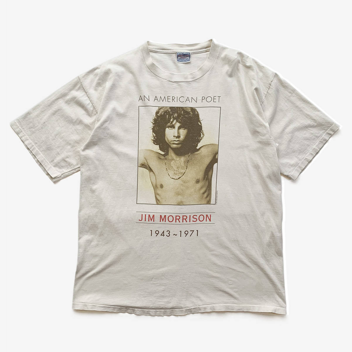 90sヴィンテージ｜Jim Morrison Doors Tシャツ XL 90年代ヴィンテージ 