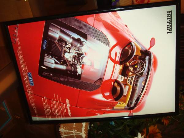  Ferrari modena 360 Spider * that time thing * valuable advertisement / frame goods *A4 amount *No.0590* corn z!* Ford Focus * inspection catalog poster manner 