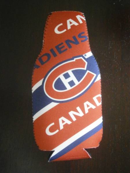 NHLアイスホッケーチーム　モントリオールカナディアン　デザイン　ビール保冷（クーラー）ホルダー_画像3