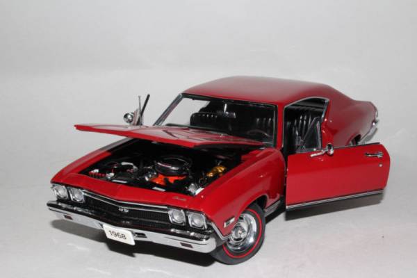  price cut negotiations possible Dan Bally mint 1968 Chevrolet Chevelle SS 396 1:24 new goods box attaching out of print 