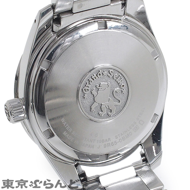 セール人気101586815 1円 グランドセイコー Grand Seiko 9R スプリングドライブ 時計 腕時計 メンズ パワーリザーブ SS ホワイト SBGA099 9R65-0BM0 グランドセイコー