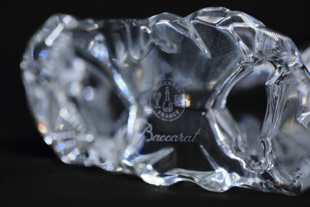 クリスタルガラス 置物 バカラ（Baccarat）羊（ヒツジ） 正規品