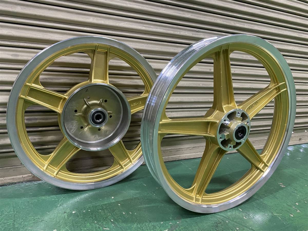 Z1 Z2 キャスト ホイール 金5☆/ Z750RS Z900ハヤシ フクイ BEET Z1 Z2 キャスト ホイール 金5☆/ Z750RS Z900ハヤシ フクイ BEET