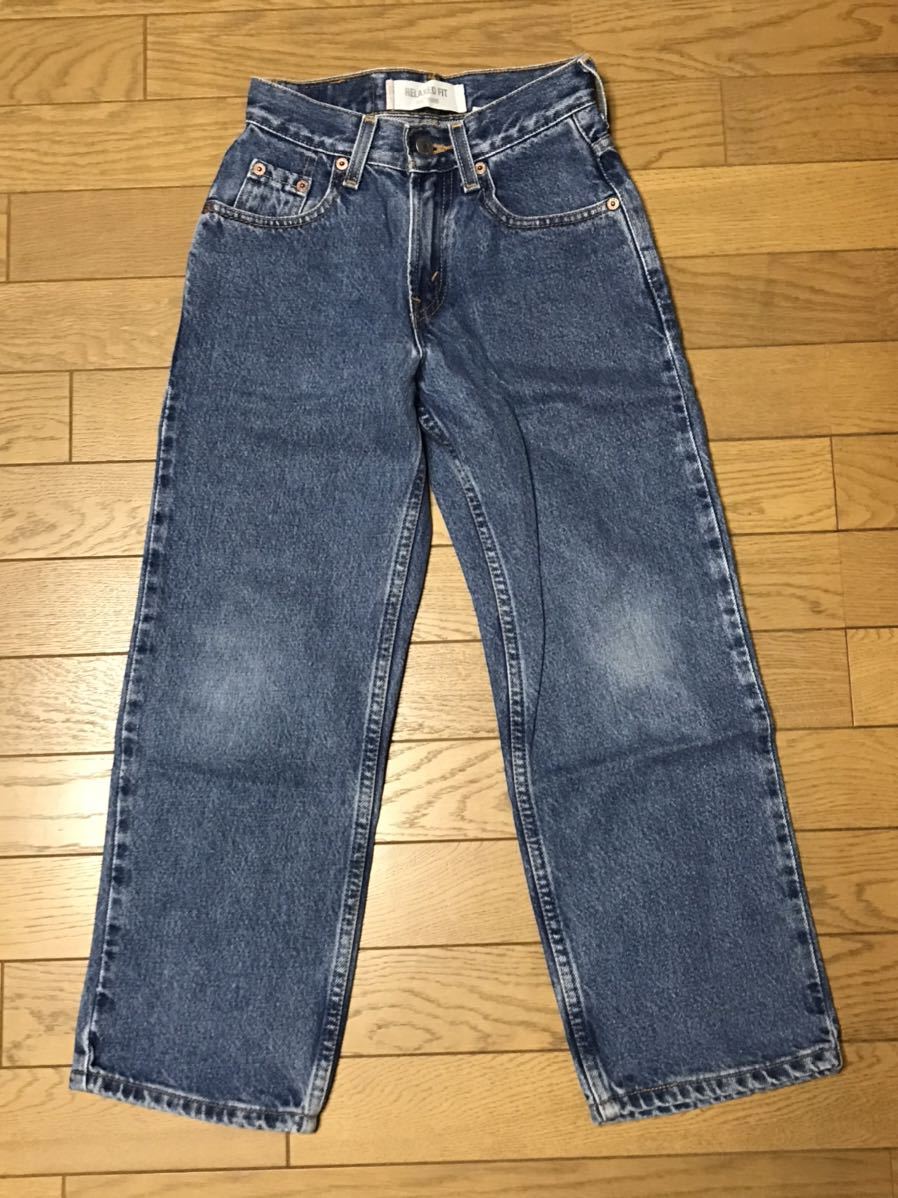 LEVI’S 550 RELAXED FIT JEANS size-W22.5L23.5(平置き29股下59) 中古(美品) 送料無料 NCNR_画像3