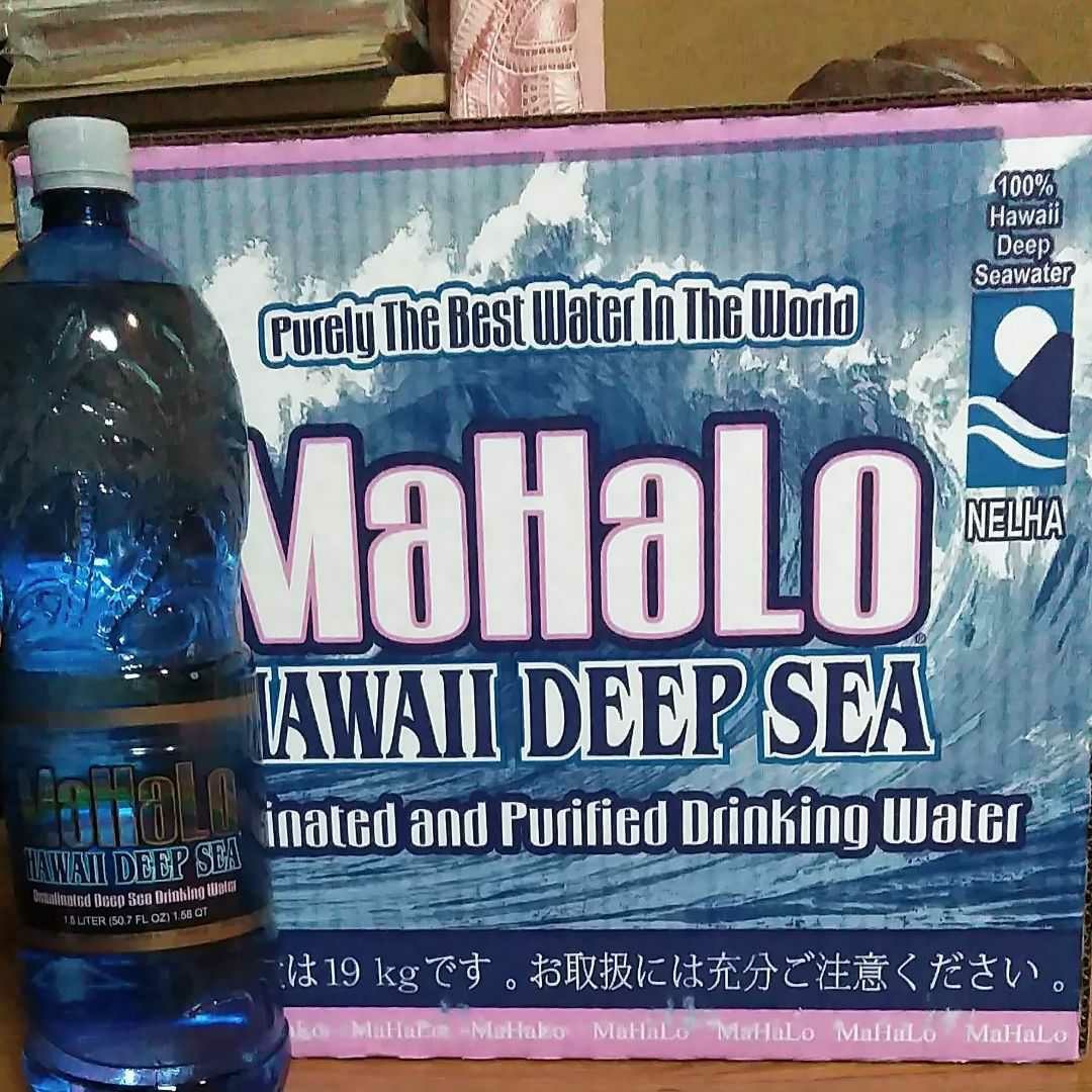 ☆MAHALO☆マハロ海洋深層水 1.5リットル 12本 (新品未開封 ☆MAHALO☆マハロ海洋深層水 1.5リットル 12本 (新品未開封