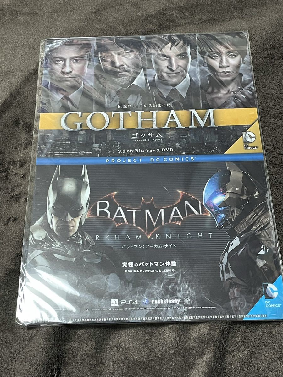 直送商品 パンフレット バットマンビギンズ スーパーマン ジャスティス