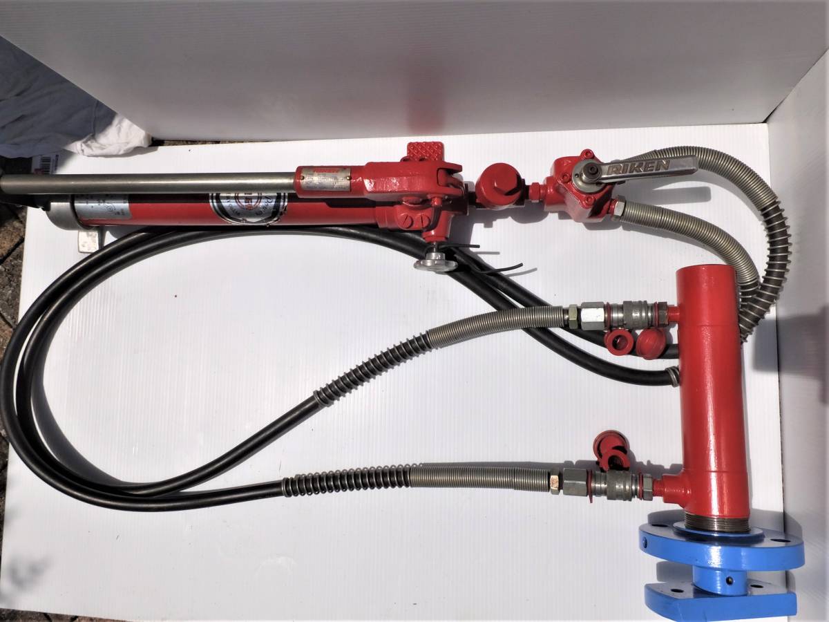 Yahoo!オークション - RIKEN SEIKI 理研精機 手動式油圧ポンプ Yahoo!オークション - RIKEN SEIKI 理研精機 手動式油圧ポンプ