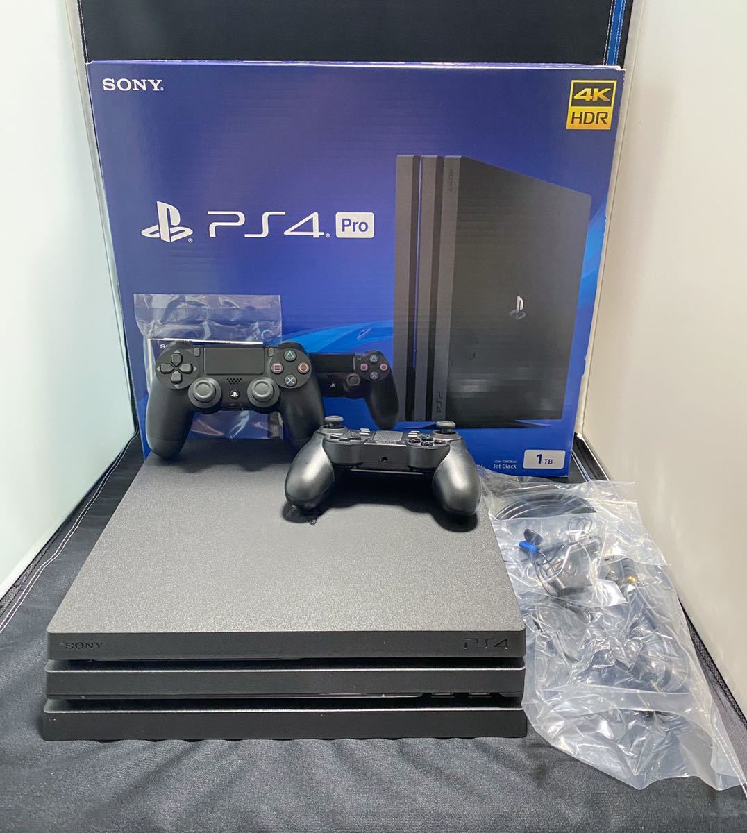 オリジナル PS4 pro 1TB CUH-7200B ジェットブラック 本体 SONY fawe.org