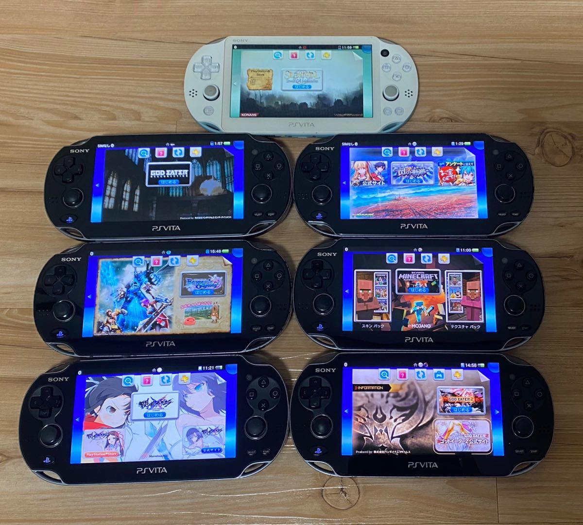 公式ストア SONY PS Vita 本体 PCH-1000 ブラック ジャンク