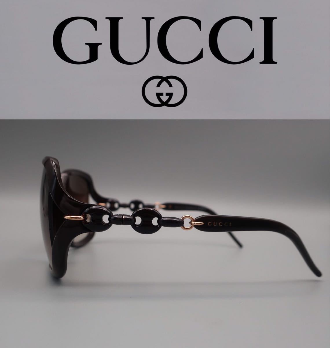 GUCCI グッチ サングラス マリーナチェーングラデーションレンズ