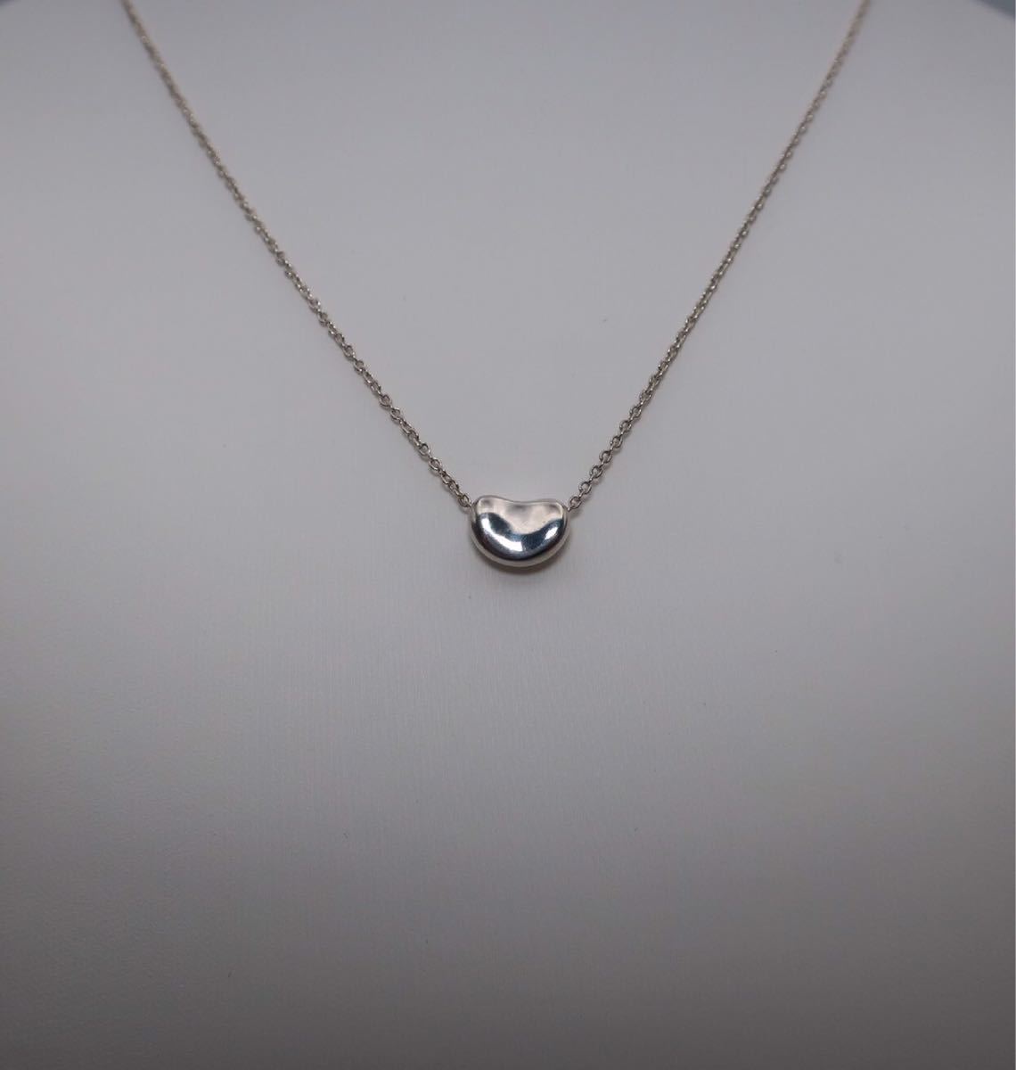 ティファニー ネックレス TIFFANY ビーン エルサ・ペレッティ シルバー