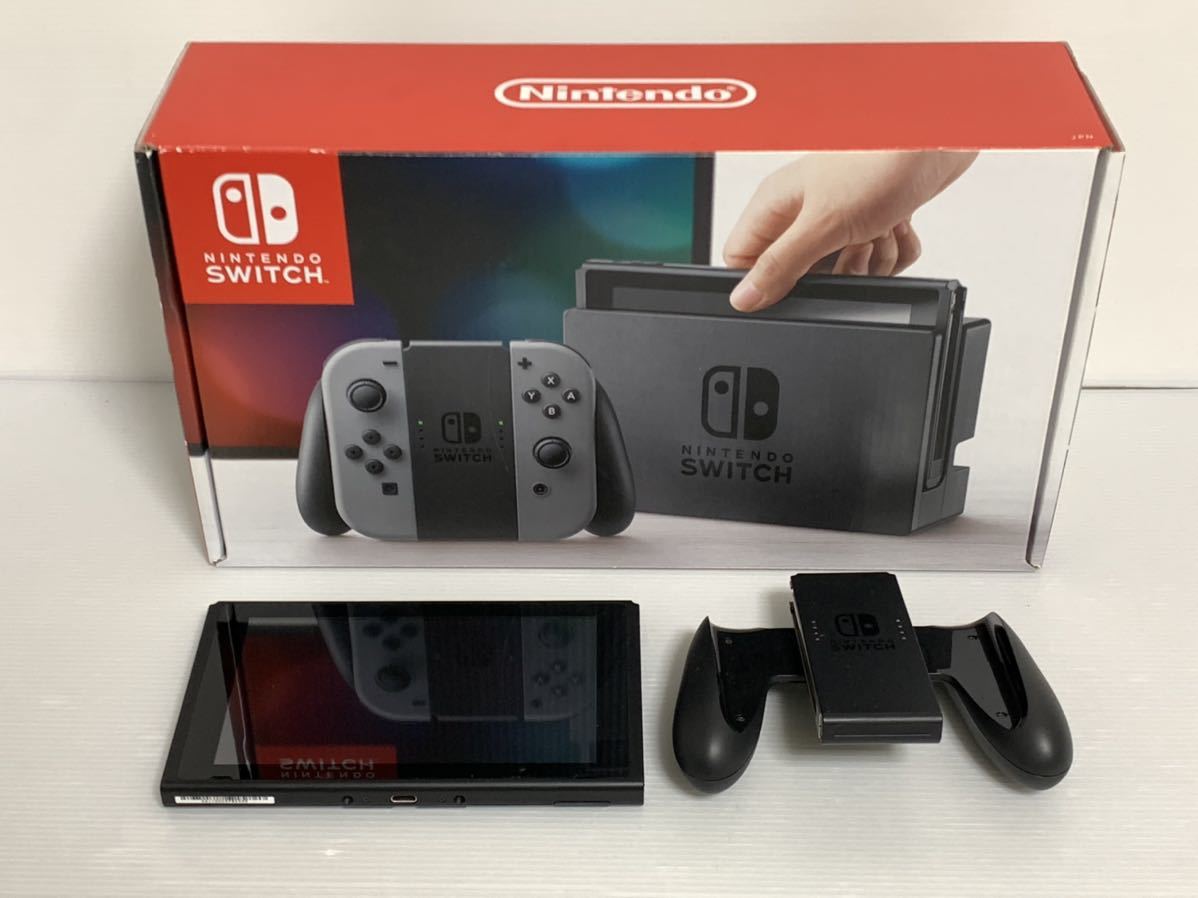 1円〜◇任天堂Switch◇ニンテンドースイッチ◇本体 箱2017製◇動作良好