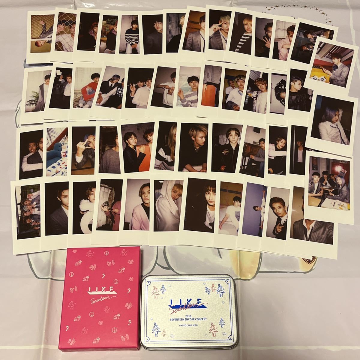 A フォトカード セット ShiningDiamond seventeen 公式グッズ svt