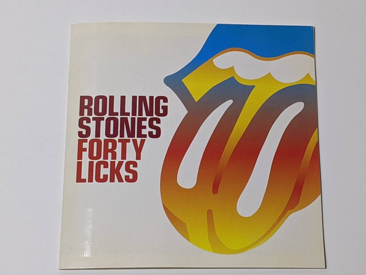 ディスク傷なし ブックレットにヤケあり 2CD 中古 ザ・ローリング・ストーンズ ベスト 2CD The Rolling Stones Forty Licks 輸入盤 2枚組