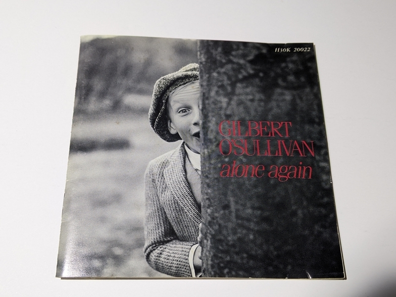 ギルバート・オサリバン アローン アゲイン 14曲 ベスト・アルバム GIRBERT O'SULLIVAN Alone Again ピアノ シンガーソングライター_画像2