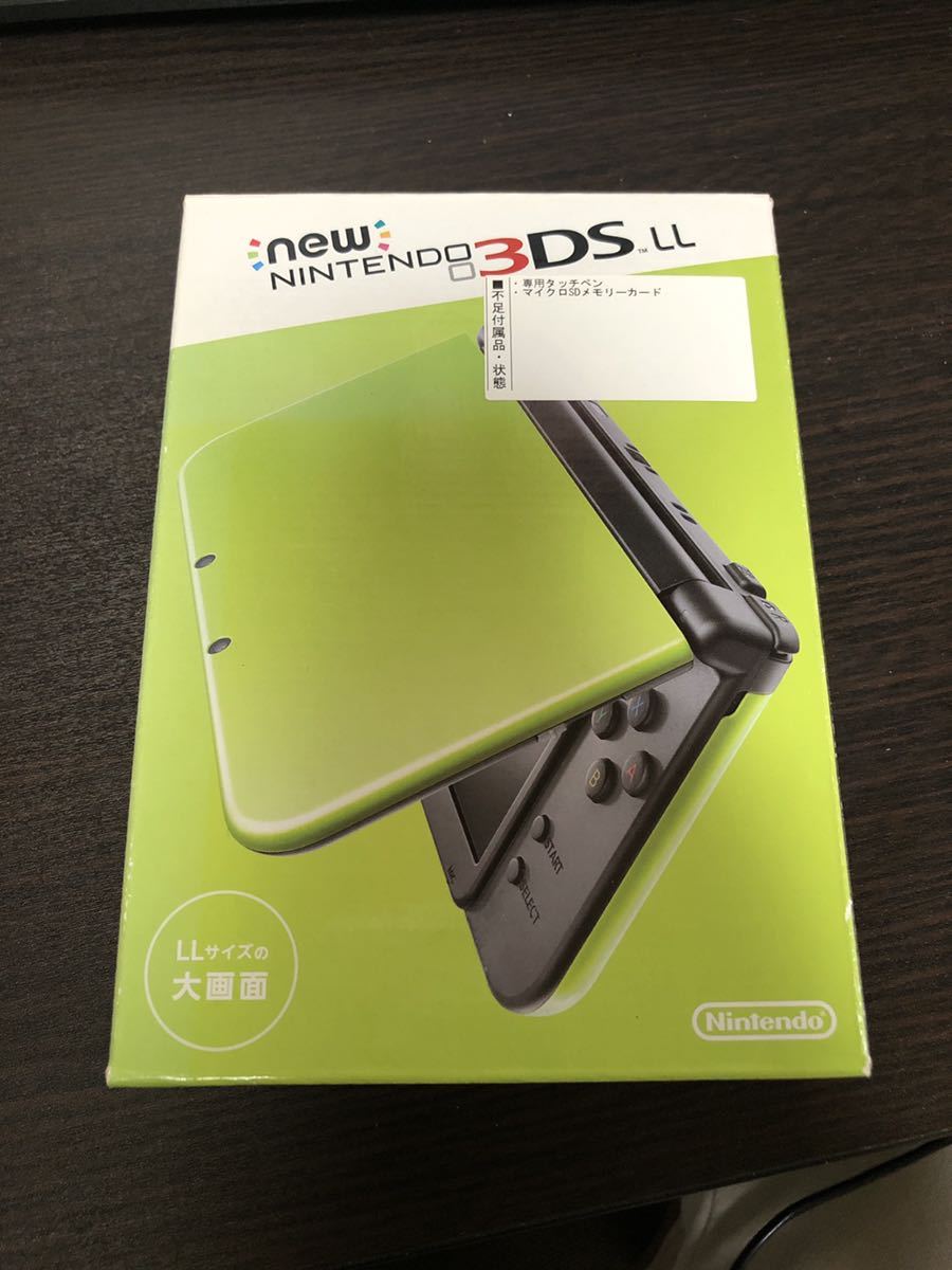 感謝価格】 任天堂-Newニンテンドー3DS LL Nintendo 3DS NEW ニンテンドー 本体 LL ライム/ブラック -  taxijetci.com