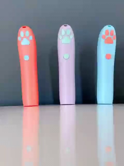 レーザーポインター 猫 おもちゃ 猫 光るおもちゃ 猫 玩具 ポインター 猫遊び用品 猫のインタラクティブな娯楽と運動 紫色