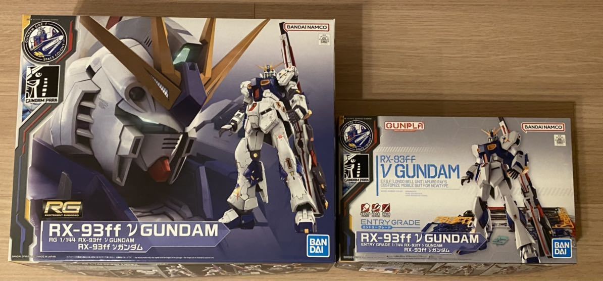 新品未開封 RG EG 1/144 RX-93ff νガンダム セットGUNDAM SIDE-F