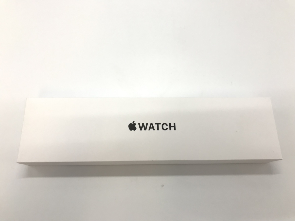 Apple Watch SE 44mm シルバー MYFC2J/A A2356 レザーリンク GPS+