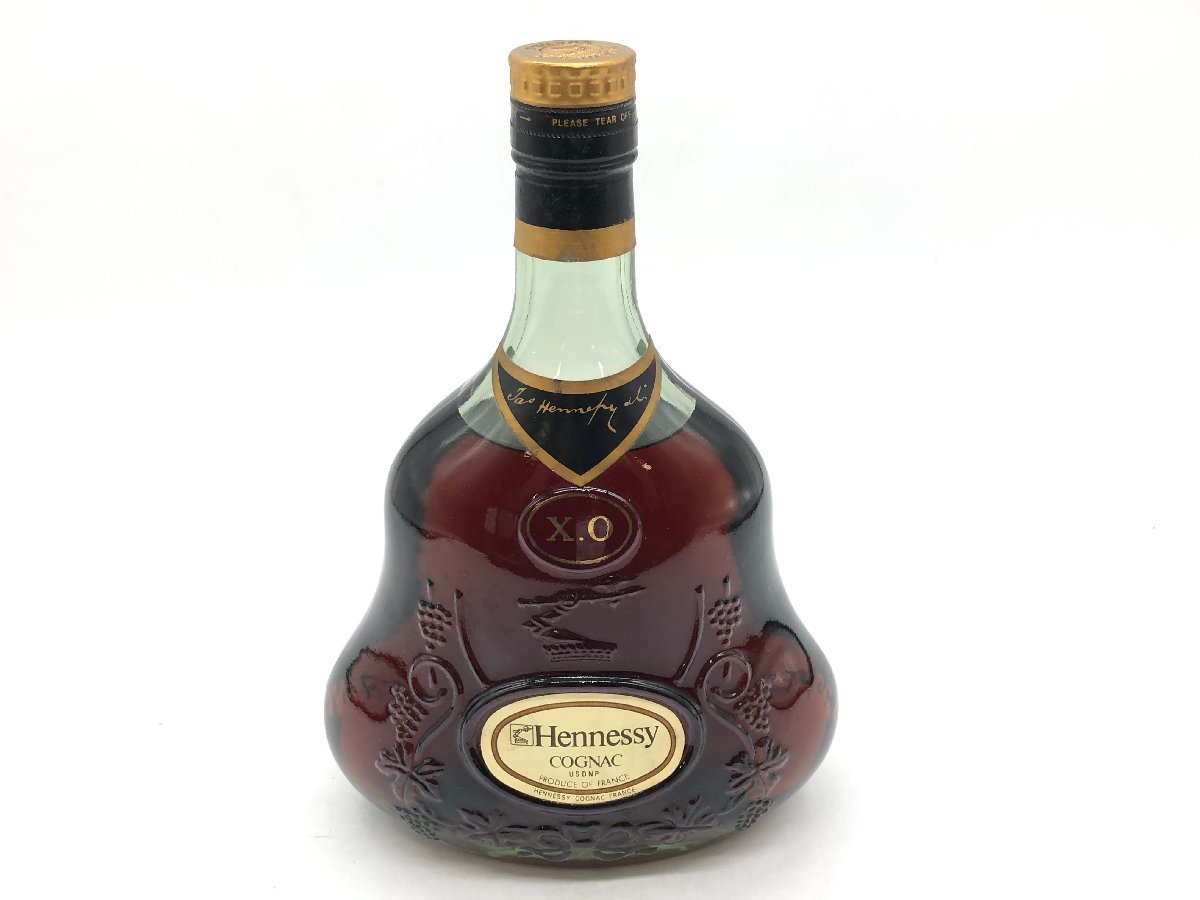 未開栓】Hennessy ヘネシー X.O 700ml 40% 金キャップ グリーンボトル