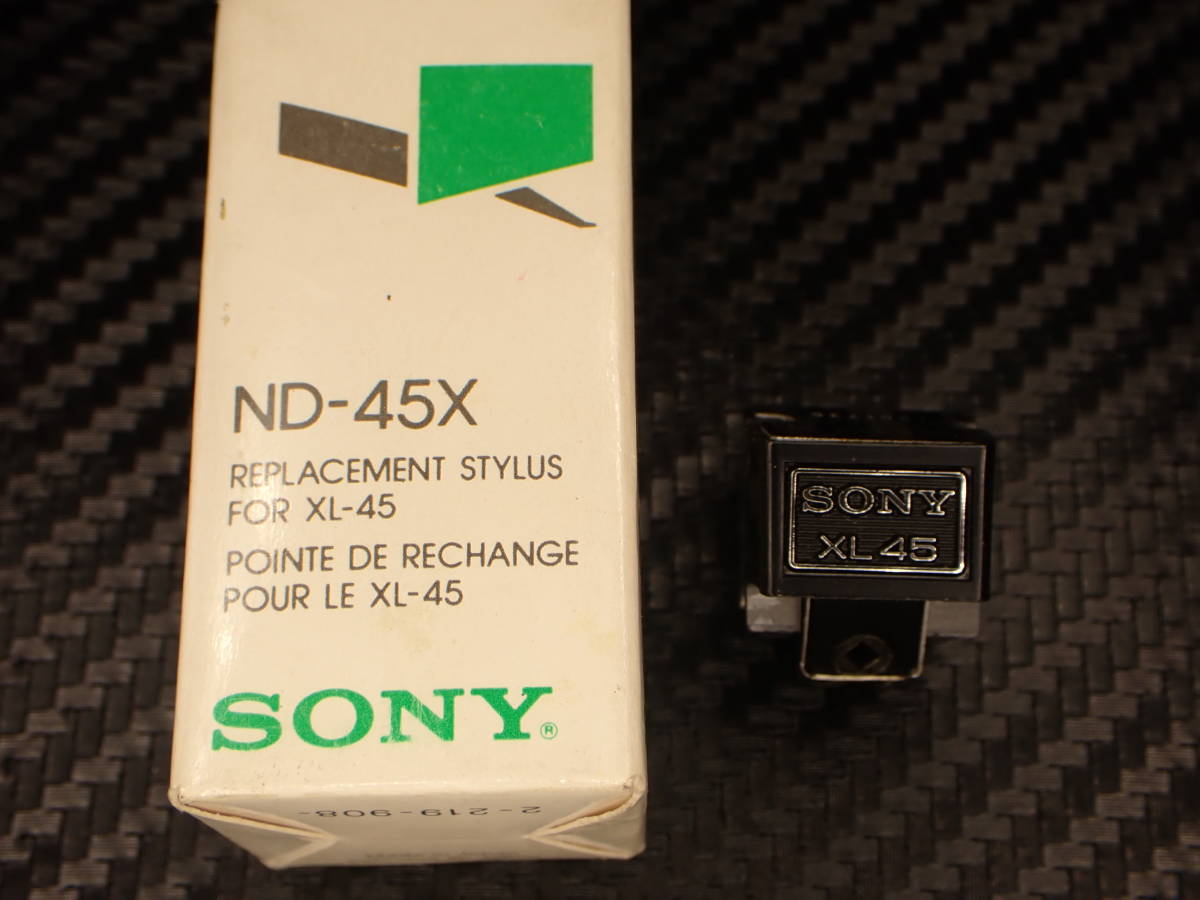SONY XL-45 希少 交換針 ND-45X 新品付き