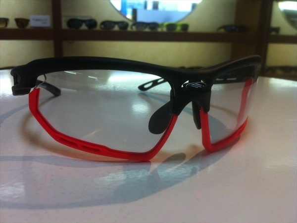RUDY PROJECT( Rudy Project ) FOTONYK(fo тоник ) SP457306-0001( матовый черный / бампер красный полный o) солнцезащитные очки новый товар 