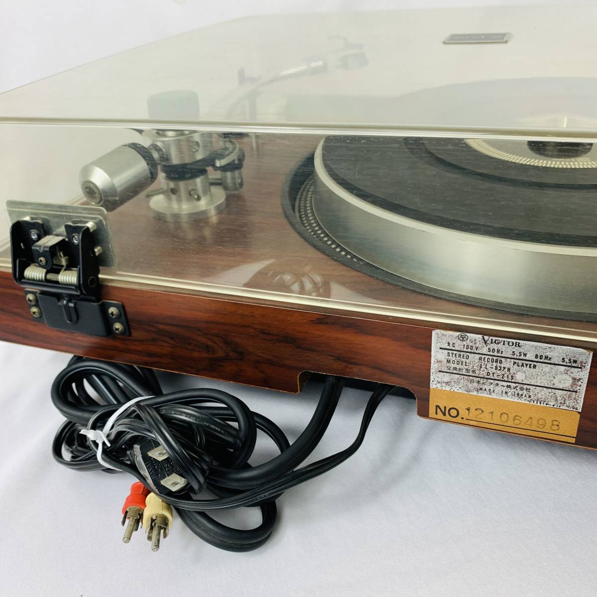 Victor JL-B37R レコードプレーヤー 現状品 レトロ 針なし Victor JL-B37R レコードプレーヤー 現状品 レトロ 針なし