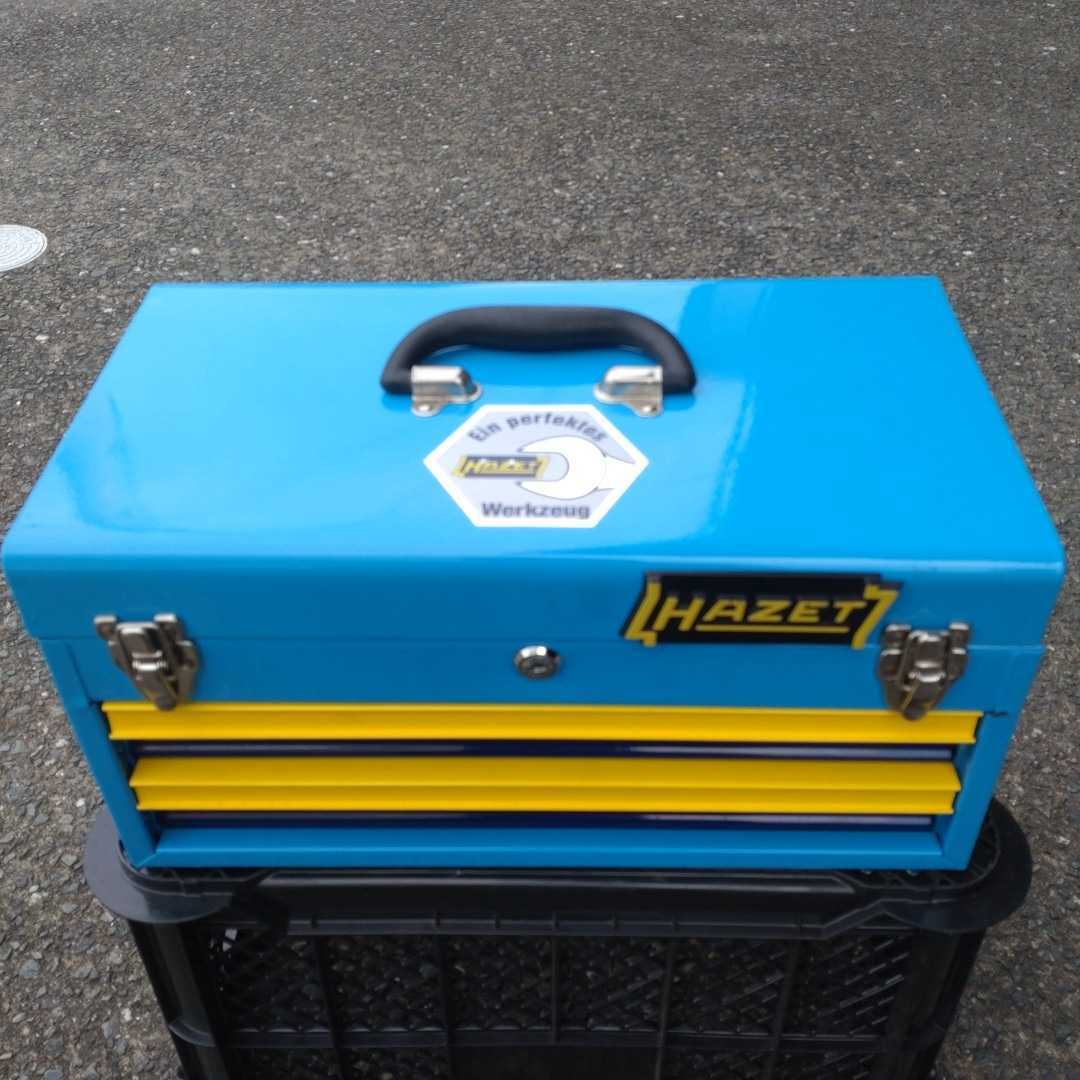 HAZET ハゼット 工具箱 ツールボックス 引き出し2段 鍵付き HAZET ハゼット 工具箱 ツールボックス 引き出し2段 鍵付き