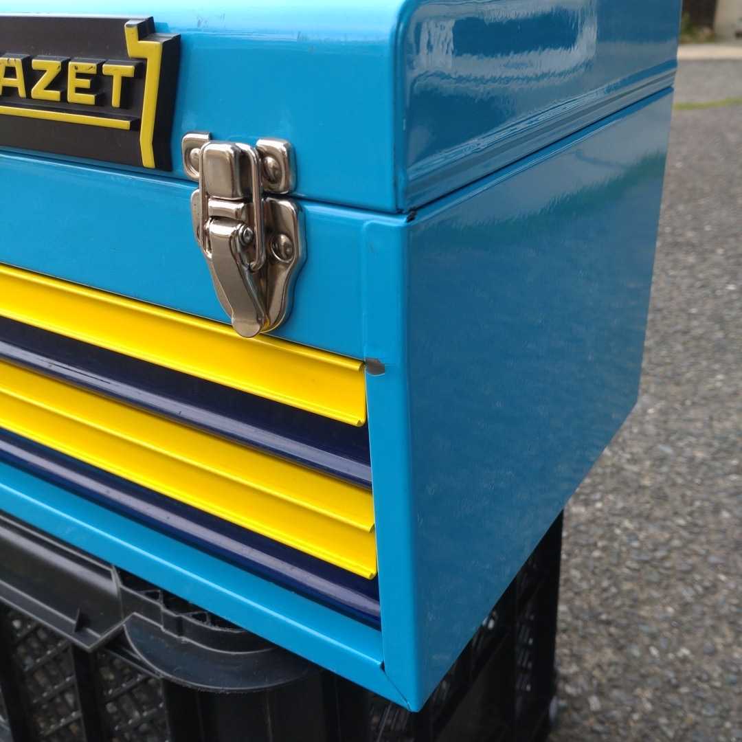 HAZET ハゼット 工具箱 ツールボックス 引き出し2段 鍵付き HAZET ハゼット 工具箱 ツールボックス 引き出し2段 鍵付き