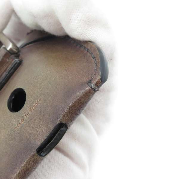 ベルルッティ☆イヤホンケース☆used ブラウン系 小物 注目の福袋を