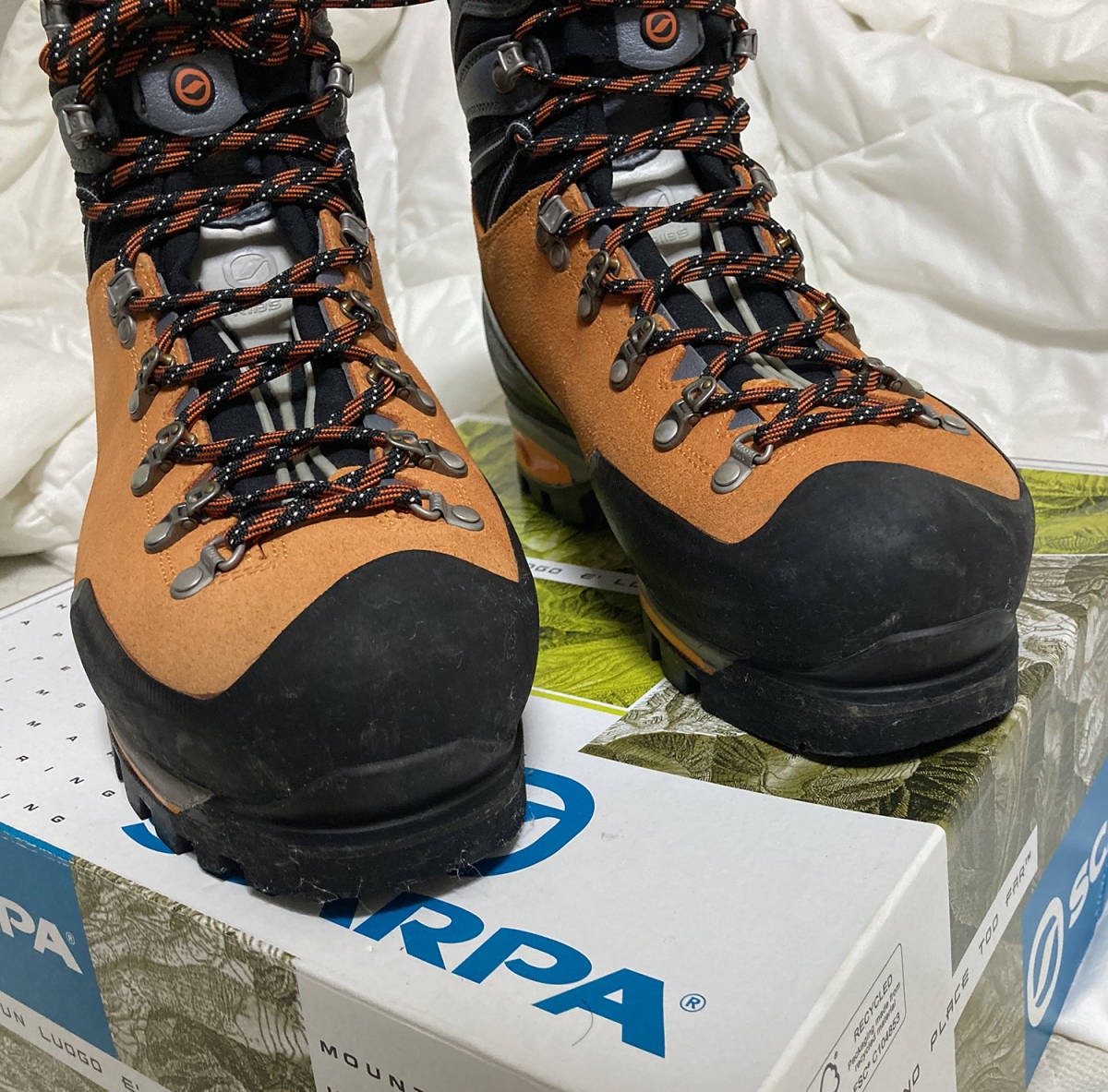 登山靴・厳冬期用 SCARPA MONT BLANC PRO GTX スカルパ モンブラン