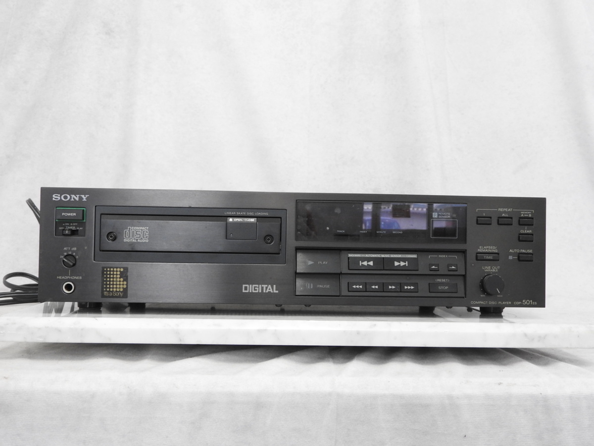 Yahoo!オークション - SONY ソニー CDP-501ES CDプレーヤー ジャンク Yahoo!オークション - SONY ソニー CDP-501ES CDプレーヤー ジャンク