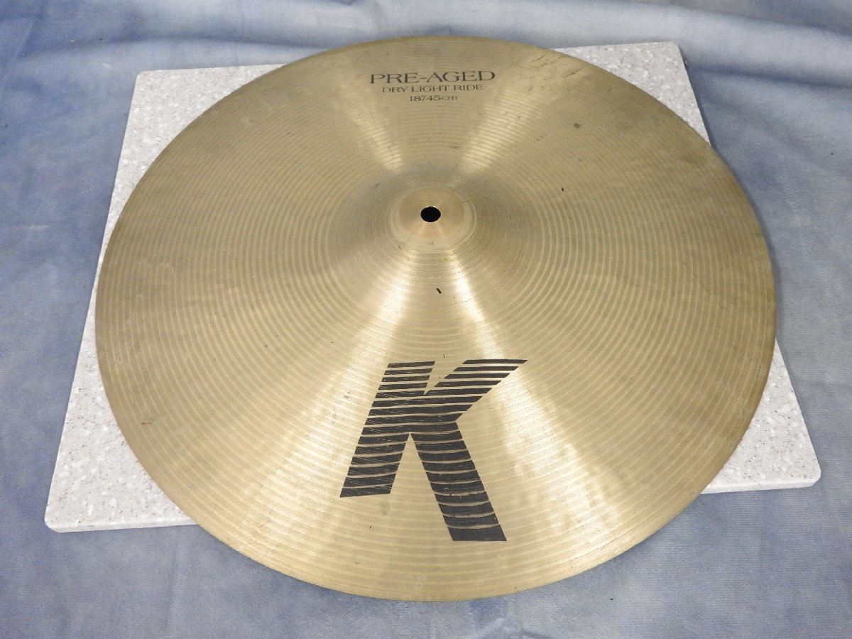 ☆K.Zildjian/ジルジャン PRE-AGED DRY LIGHT RIDE 18インチ bpbd