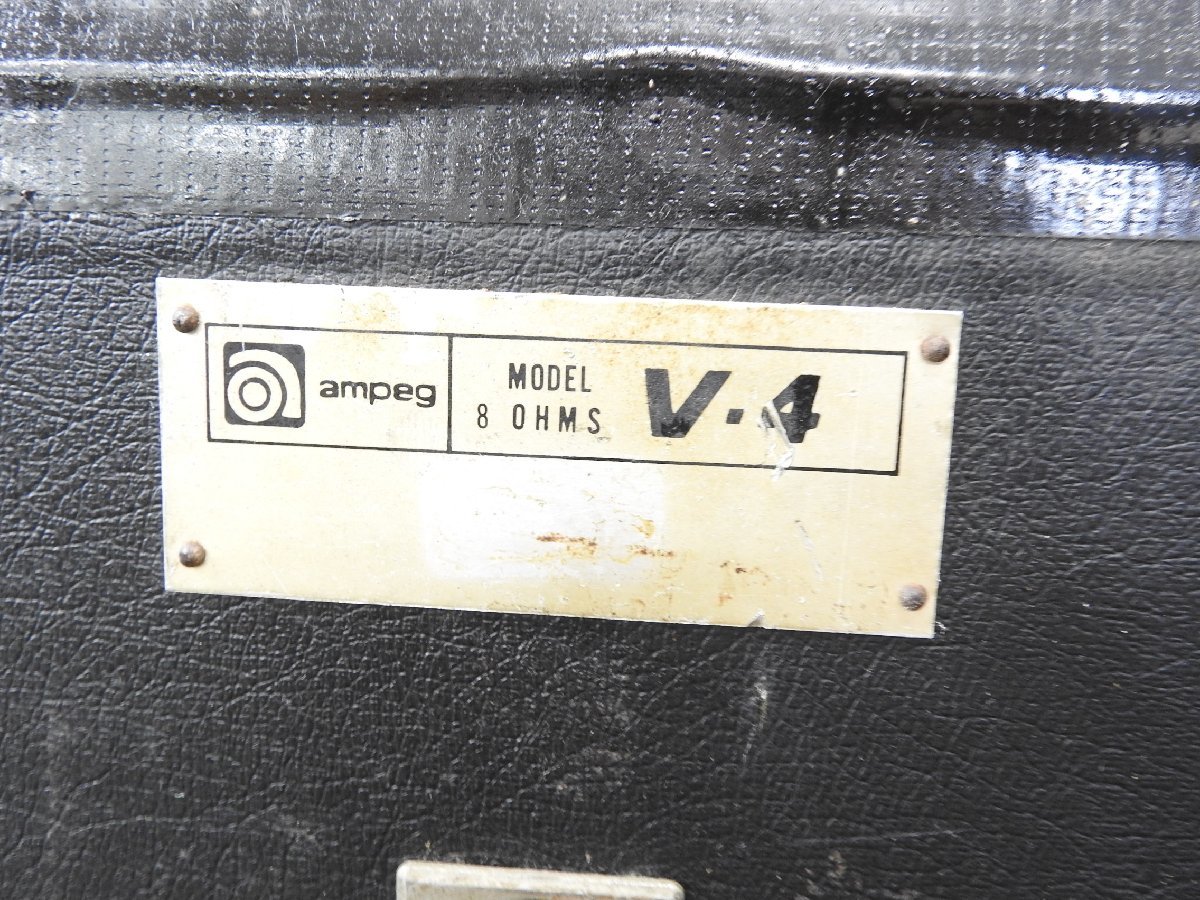 ☆ Ampeg アンペグ VT-22 ヘッドアンプ / V-4 キャビネット セット ☆中古☆_画像9