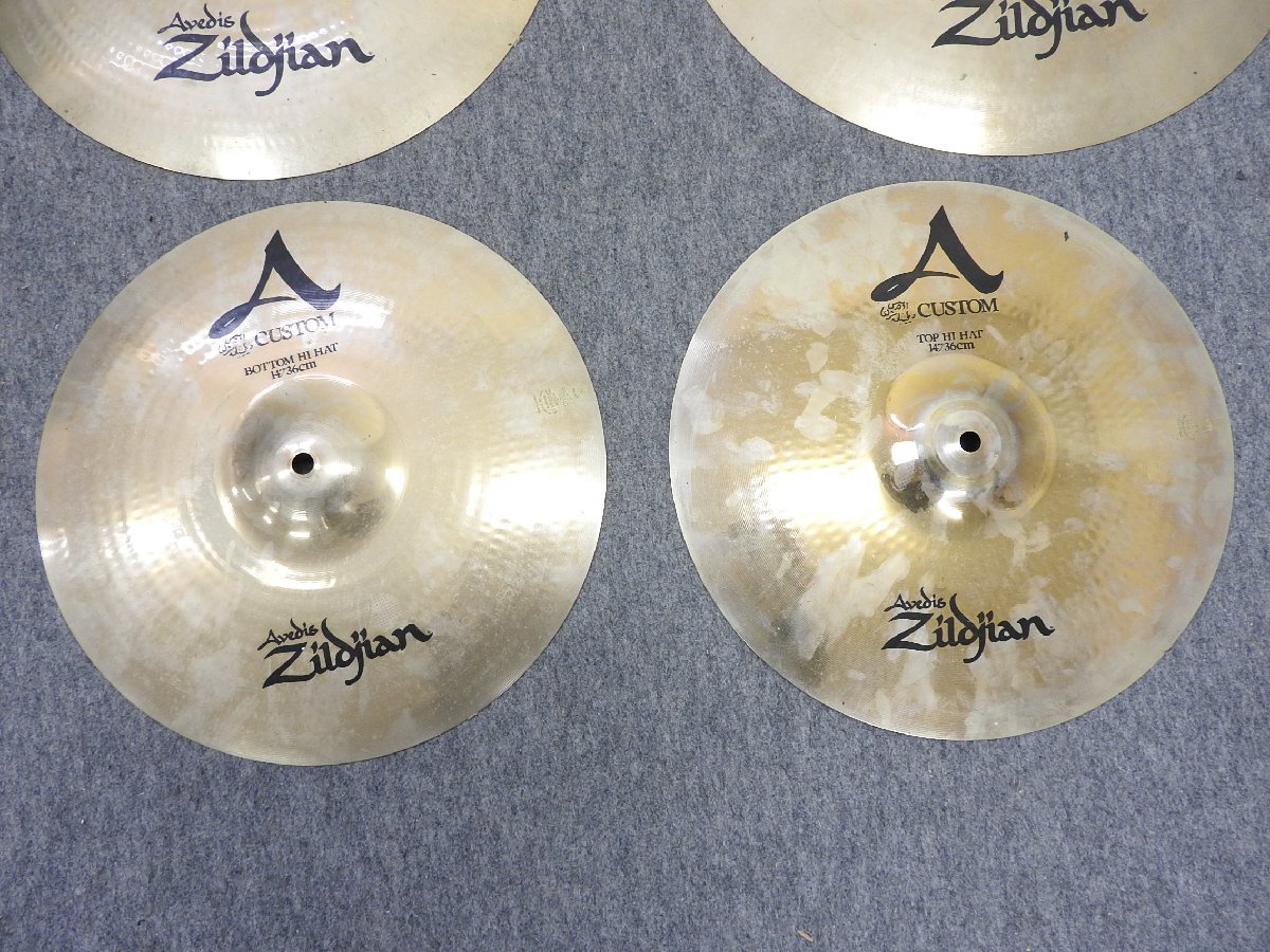 ☆ Zildjian ジルジャン A CUSTOM シンバルセット ☆中古☆_画像7