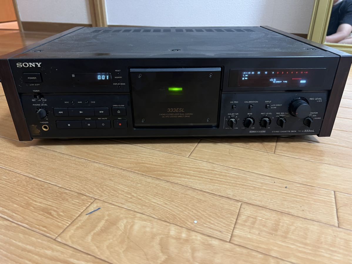 ☆SONY TC-K333ESL /カセットデッキ /ESL /ソニー /レトロ/テープ